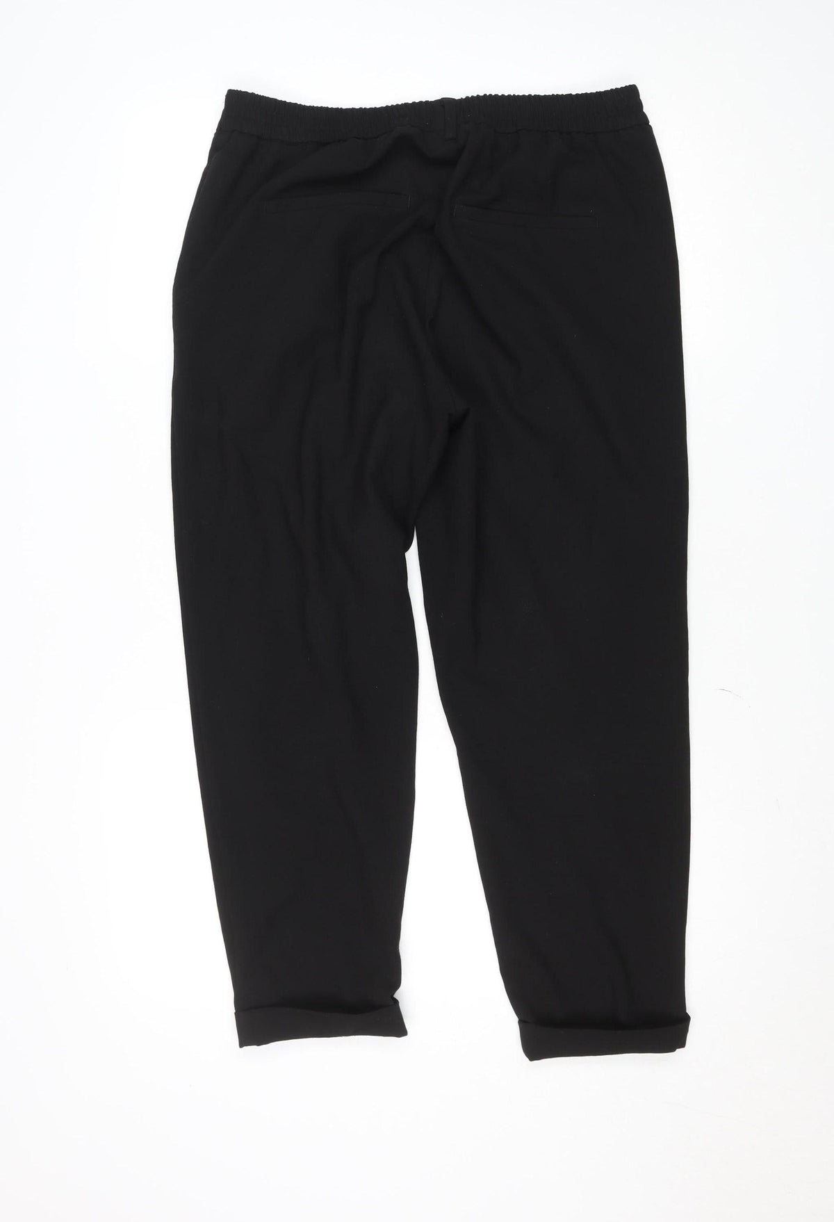 Savida Women’s Black Size 14 Regular Tapered Stretch Trousers