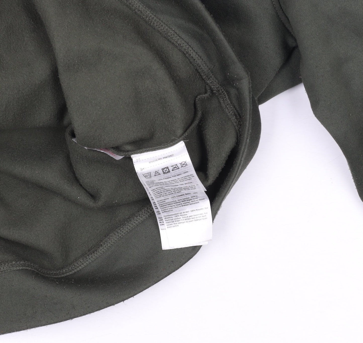 Regatta Great Outdoors Men's Green M 1/4 Zip Fleece Sweatshirt