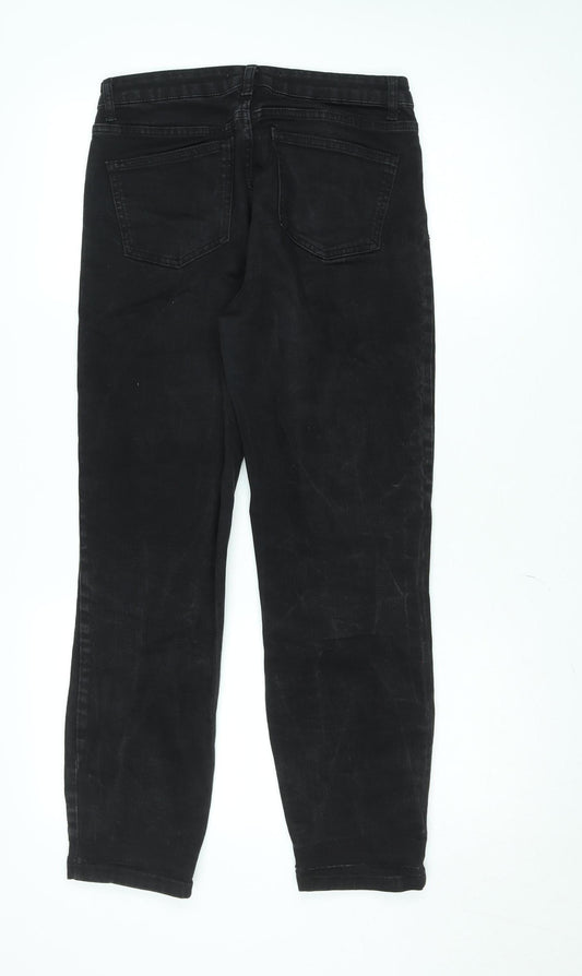 Paul Costelloe Living Studio Women's Black Straight Jeans Size 10