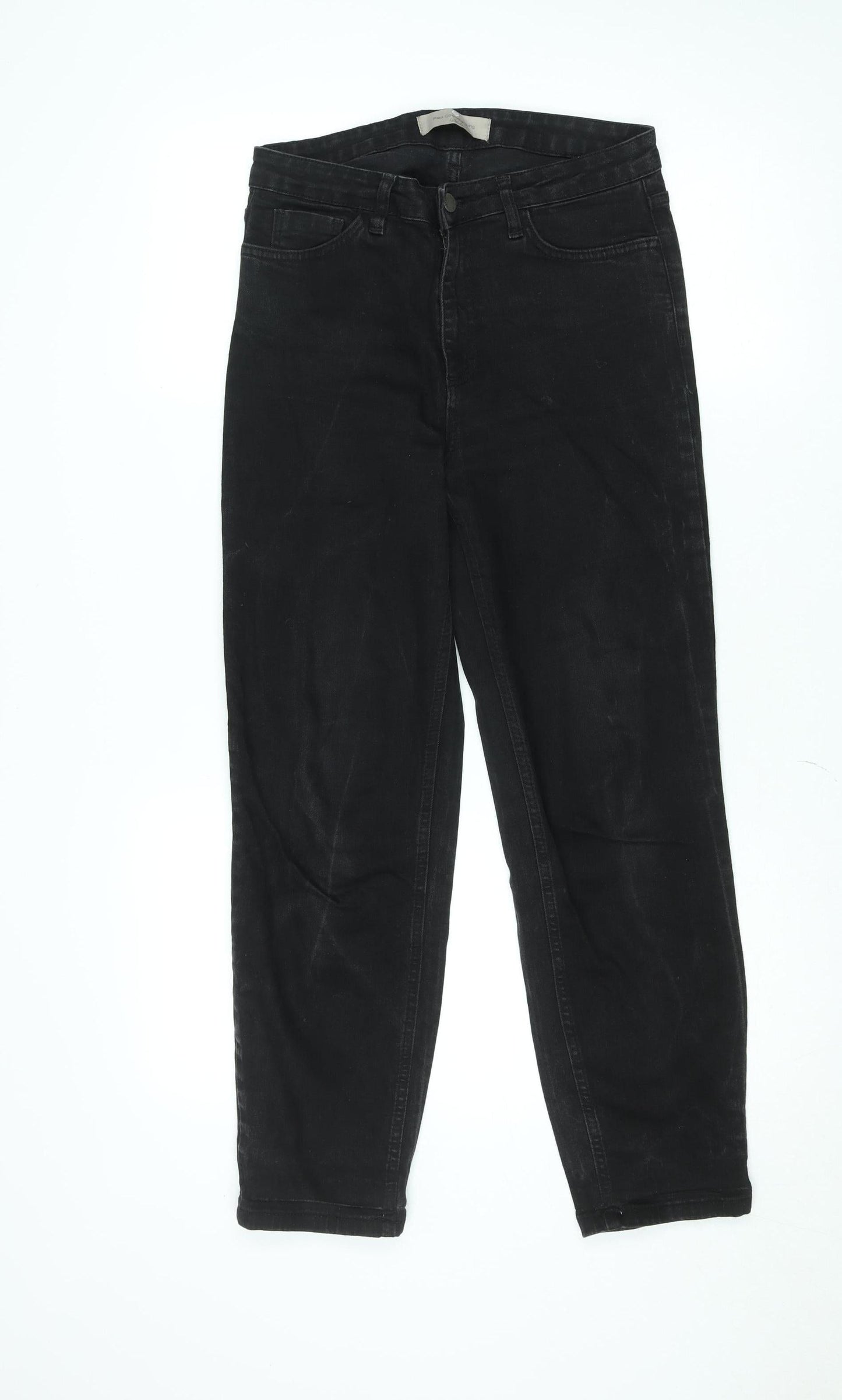 Paul Costelloe Living Studio Women's Black Straight Jeans Size 10