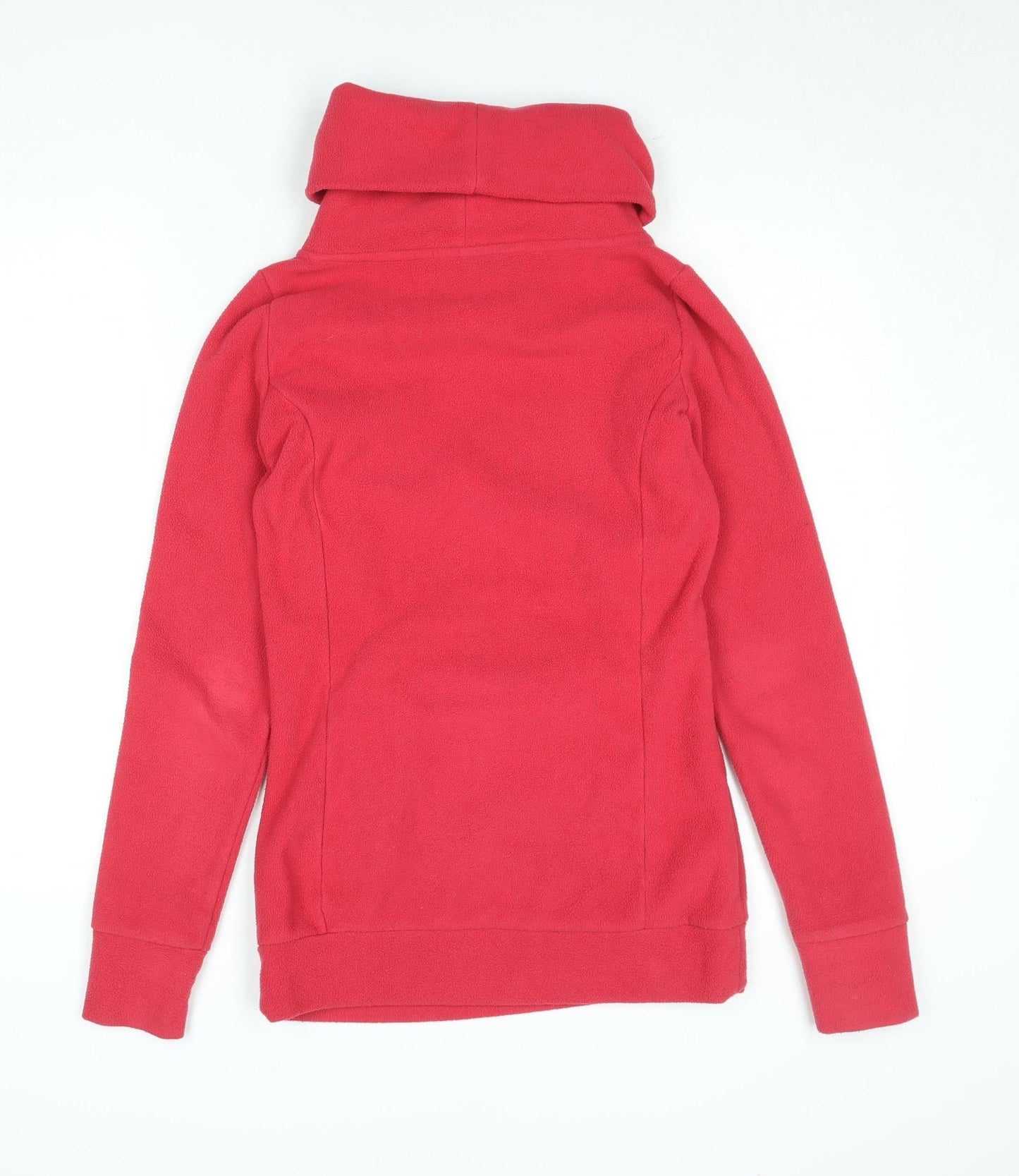 Urban Surface Women's Red XS Fleece Pullover Sweatshirt with Pockets