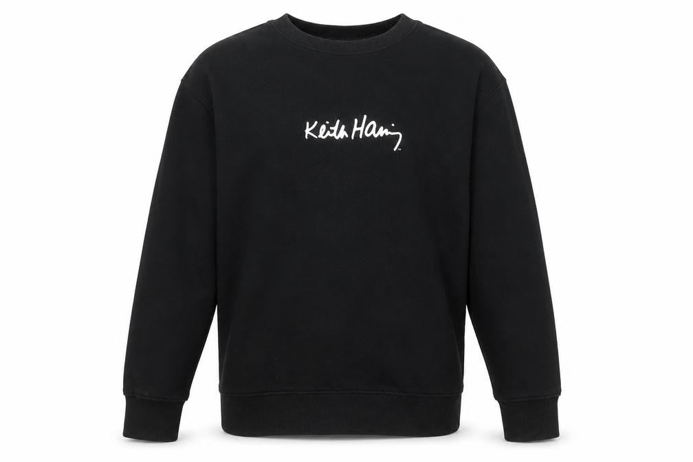 Zara Boys Black Keith Haring Graphic Pullover Sweatshirt 11-12 Years