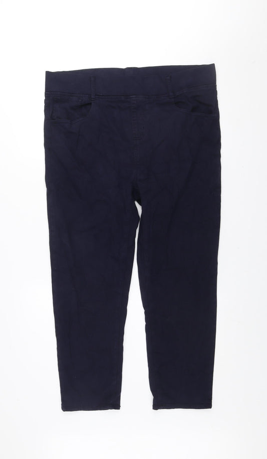 Gerard Womens Blue Size 18 Skinny Stretch Jeans