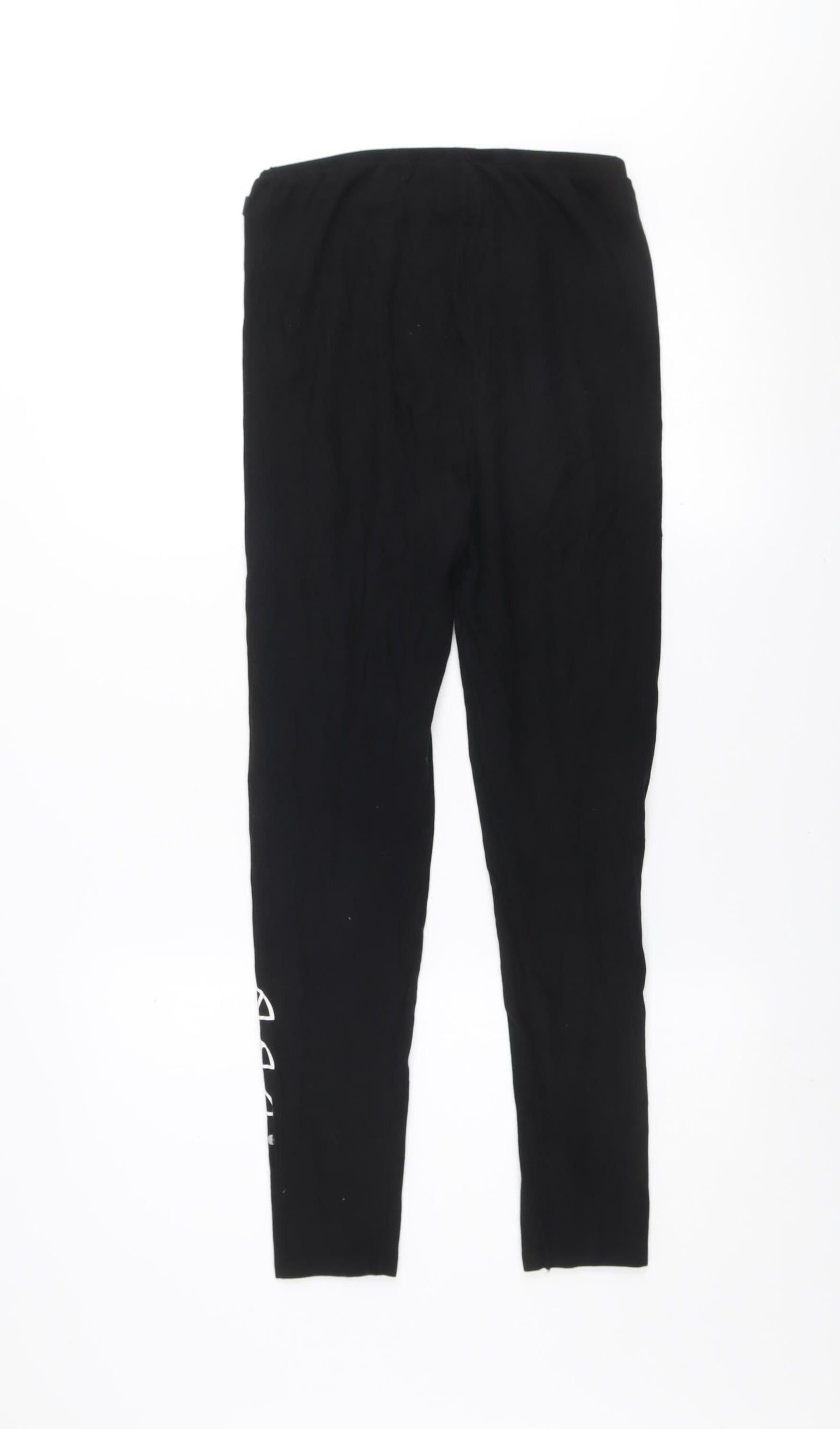 Ellesse Women's Black Cotton Stretch Ankle Leggings Size 12