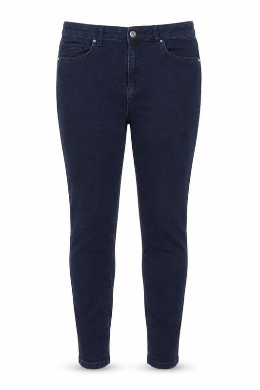 Savida Women Blue Skinny Mid Rise Stretch Jeans Size 14
