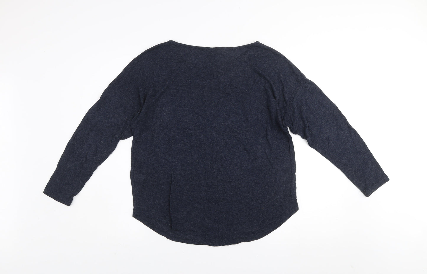 Atmosphere Women Blue Size 14 Relaxed Knit Pullover Jumper