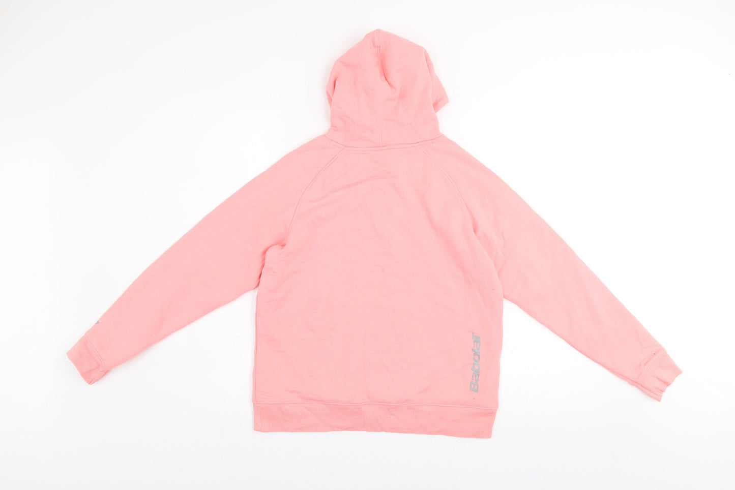 Babolat Teens Pink Cotton Blend Pullover Hoodie Size 12-14