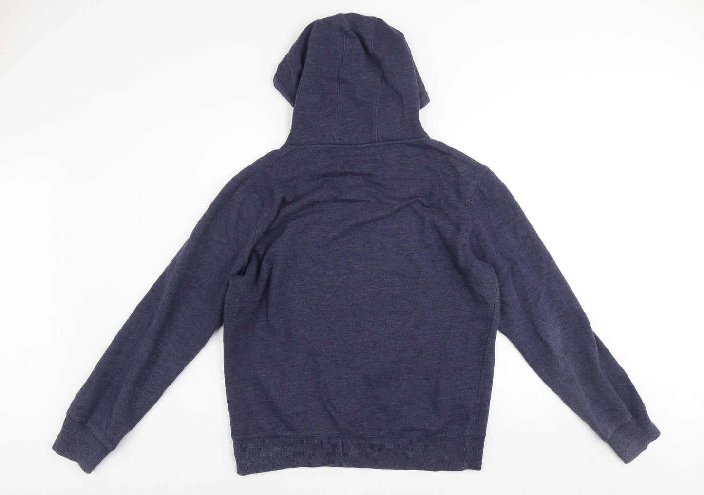 Dunnes Men's Blue Pullover Hoodie L Graphic Print League Champions