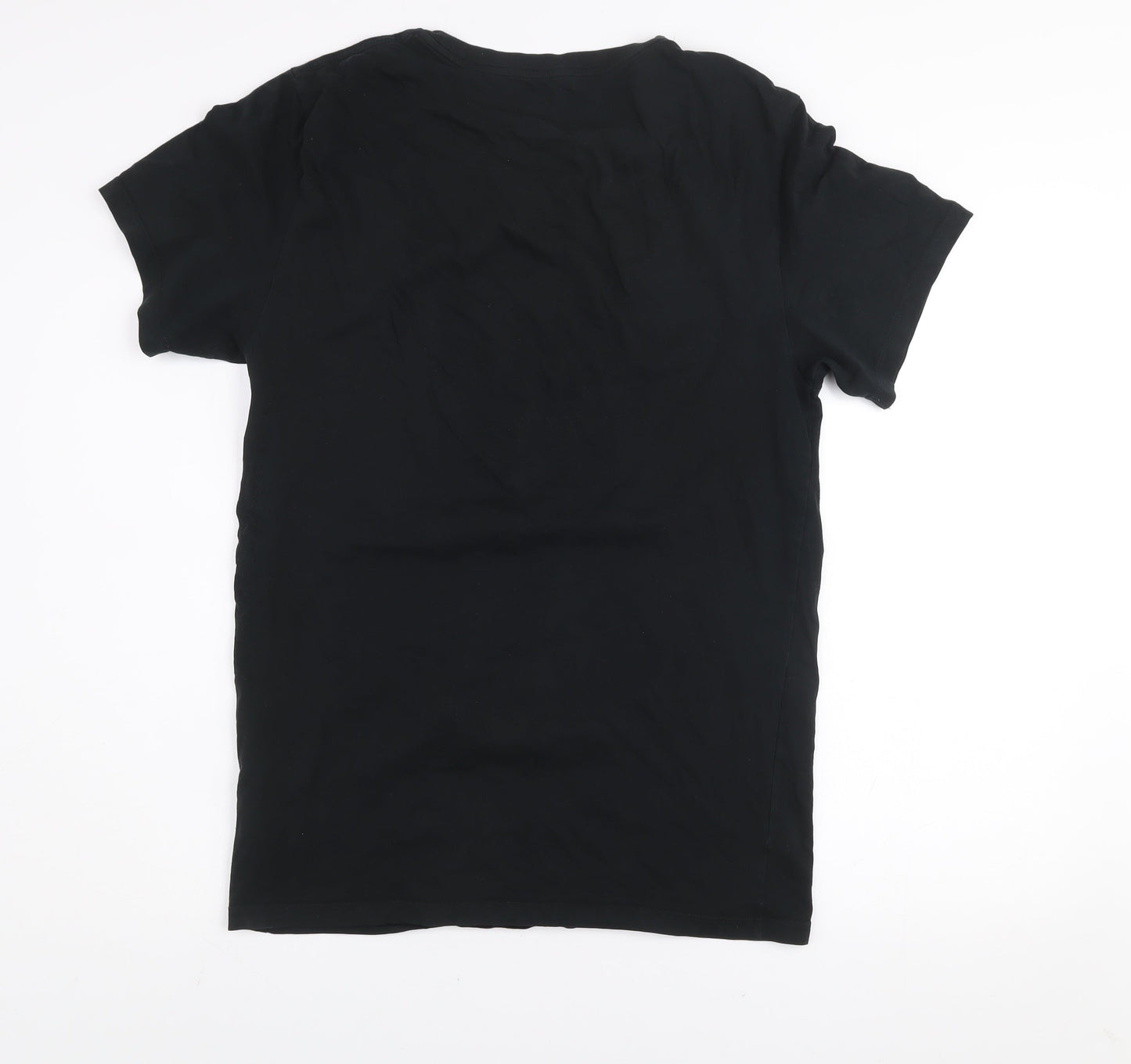 Ralph Lauren Men's Black XL Stretch Cotton Crew Neck T-Shirt