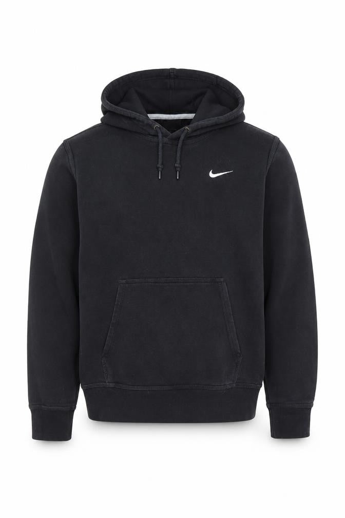 Nike Men's Black Pullover Hoodie M Fleece Sportswear