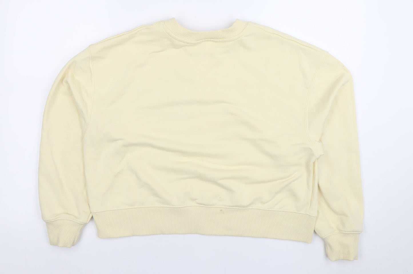 Dunnes Women Beige California 1986 Crew Neck Sweatshirt Size S