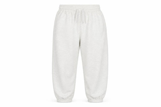 H&M Women Ivory XS Fleece Jogger Sweatpants