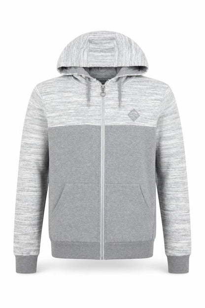 Primark Men's Grey Full Zip Hoodie XS Regular Fit