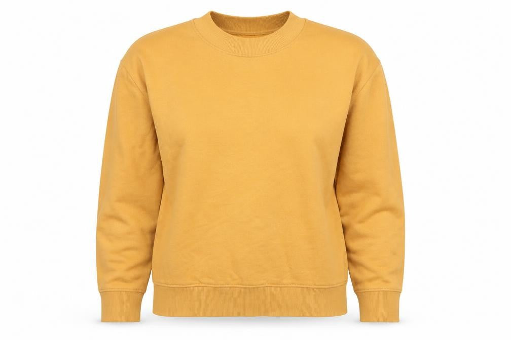 H&M Divided Women’s Beige Cotton Pullover Sweatshirt Size S