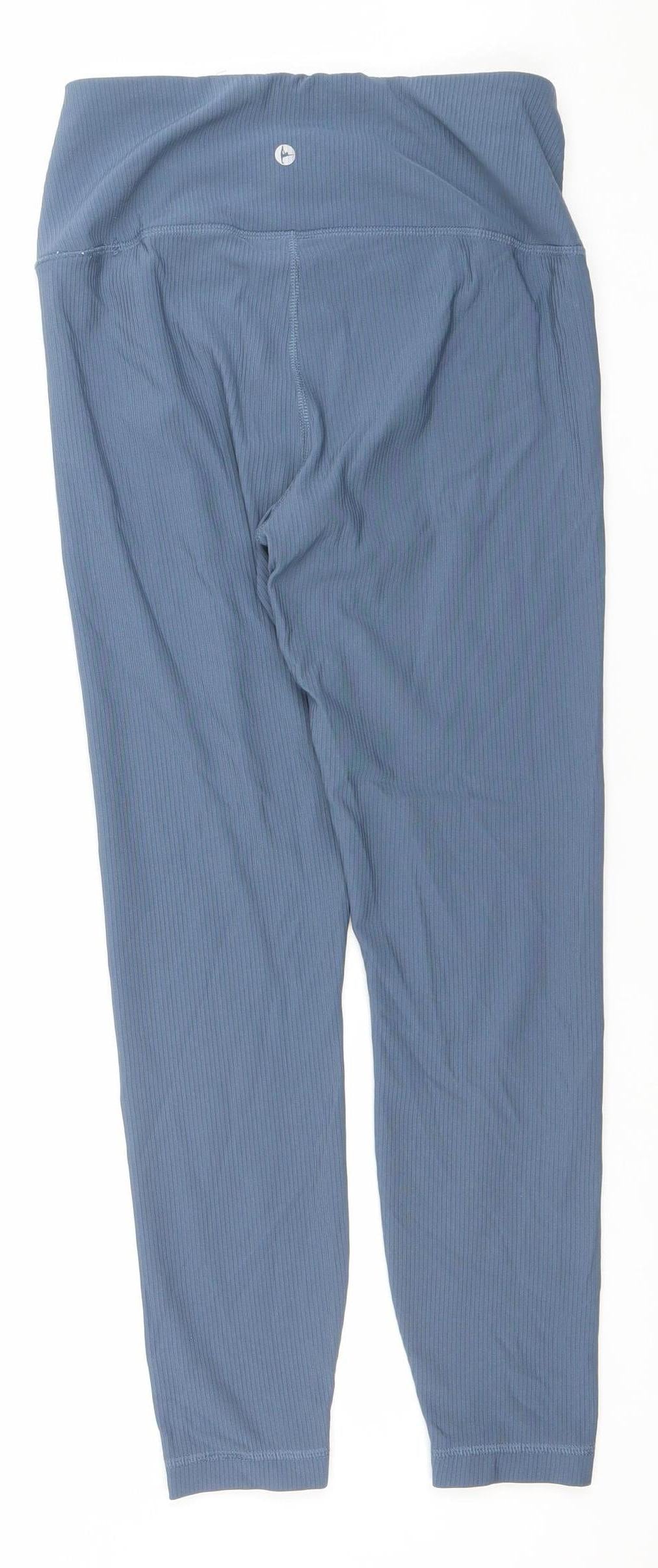 90 Degree Womens Blue S Yoga Leggings Stretch Activewear