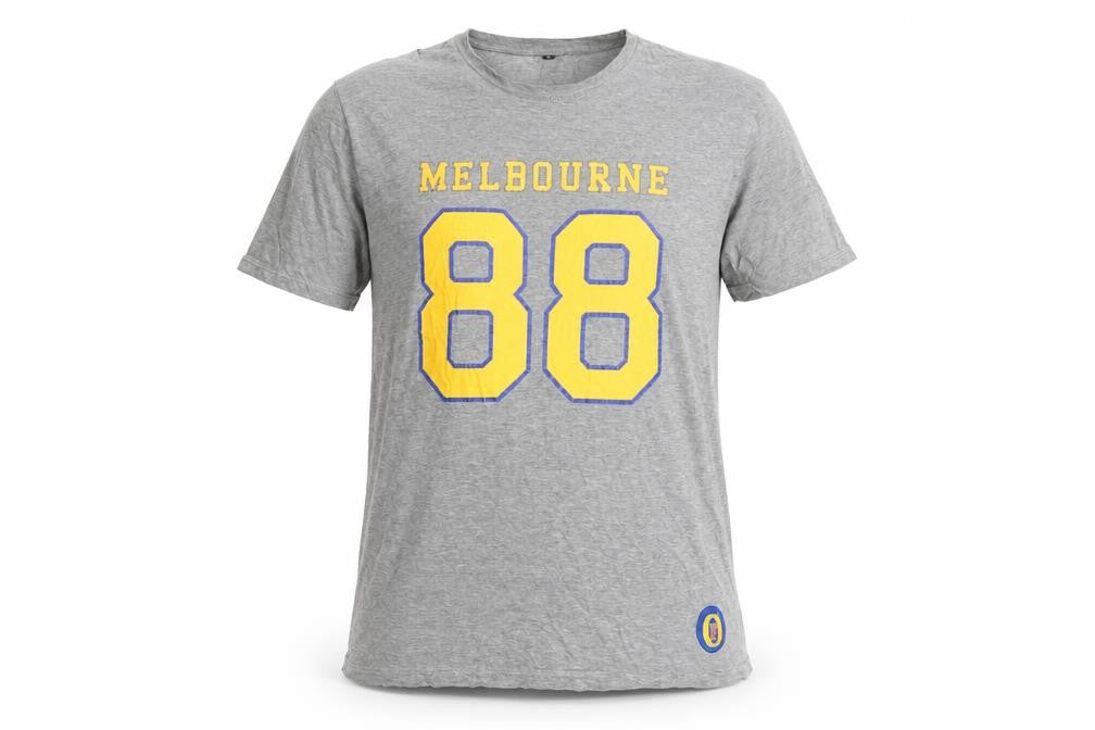 Men’s Grey Melbourne 88 Graphic Beer T-Shirt Size L