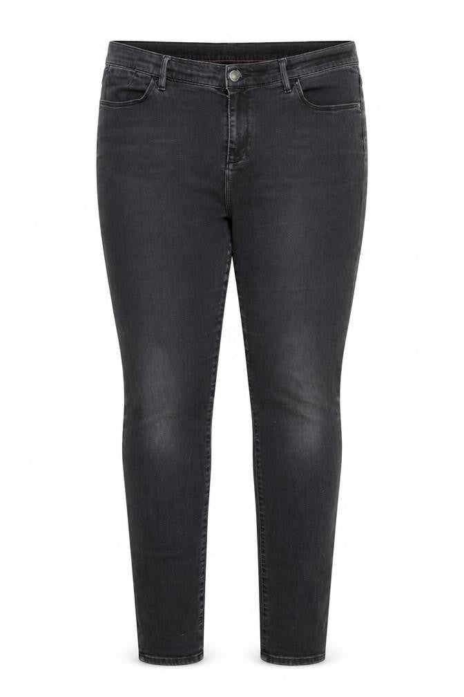 White Stuff Women's Black Skinny Jeans Size 18L Tall Stretch Denim