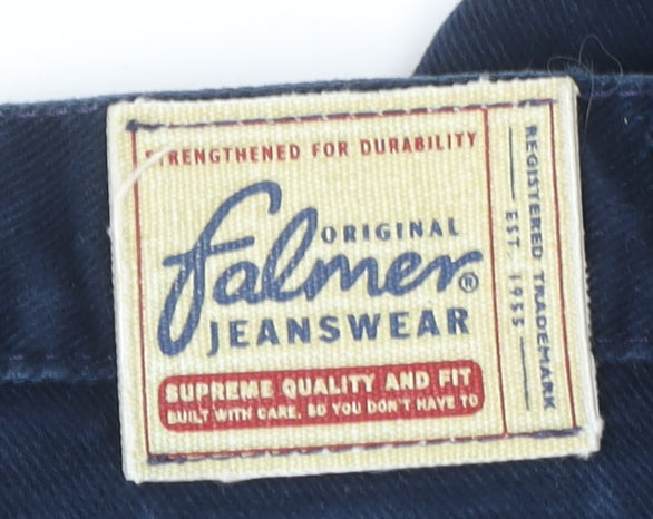 Falmer Jeanswear Women's Blue High Rise Tapered Jeans Size 10