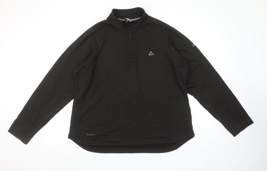 Dare 2b Women Black Size 20 1/2 Zip Pullover Sweatshirt ILUS Core