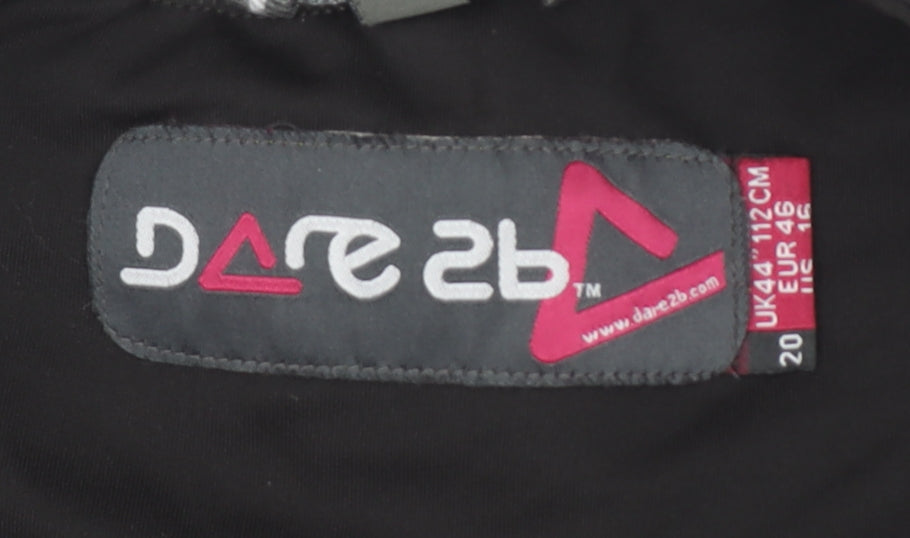 Dare 2b Women Black Size 20 1/2 Zip Pullover Sweatshirt ILUS Core
