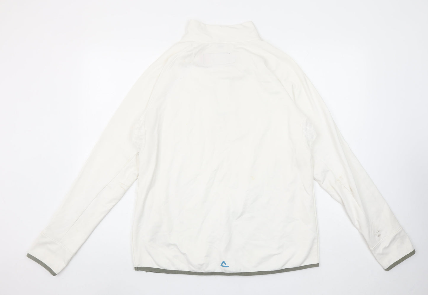 Dare 2b Women's Ivory 1/2 Zip Pullover Hoodie Size 18 Polyester Blend