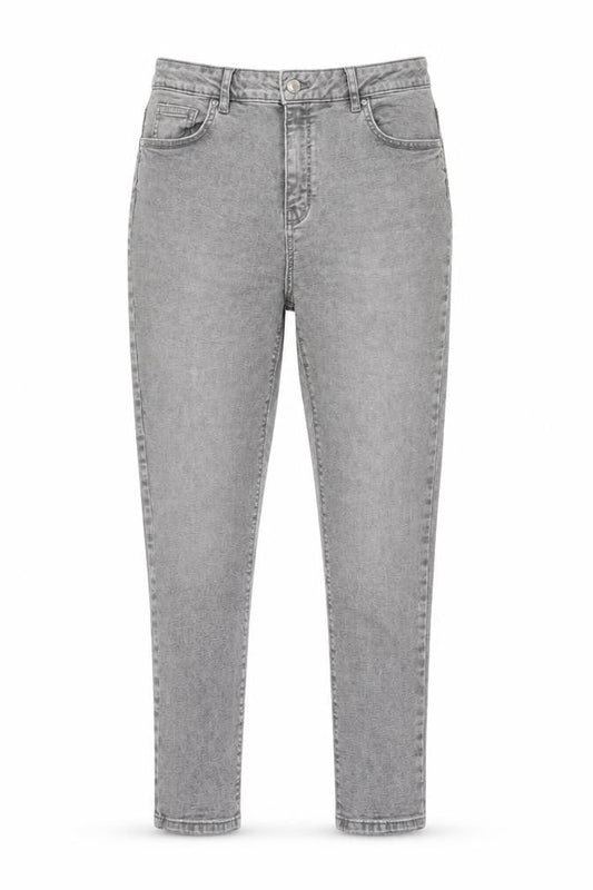 Primark Women Grey Skinny High Rise Jeans Size 16 Regular