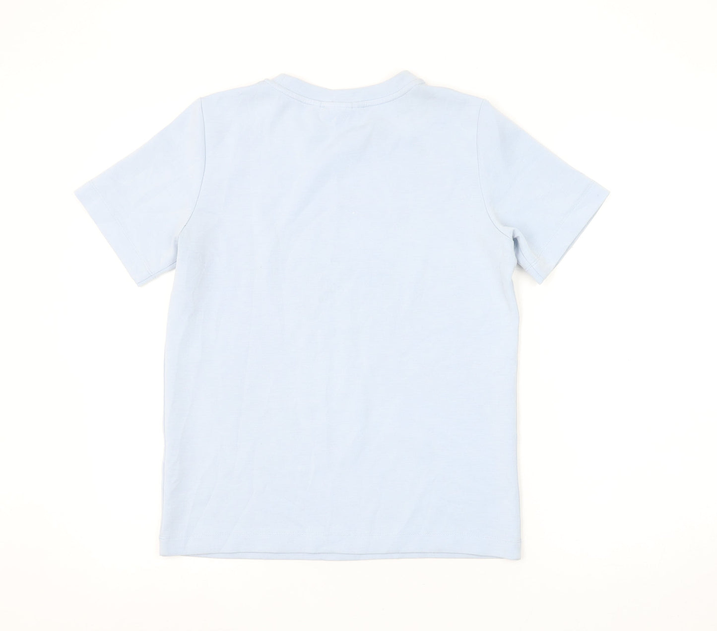 InWear Women's Blue XS Basic Cotton Short Sleeve T-Shirt