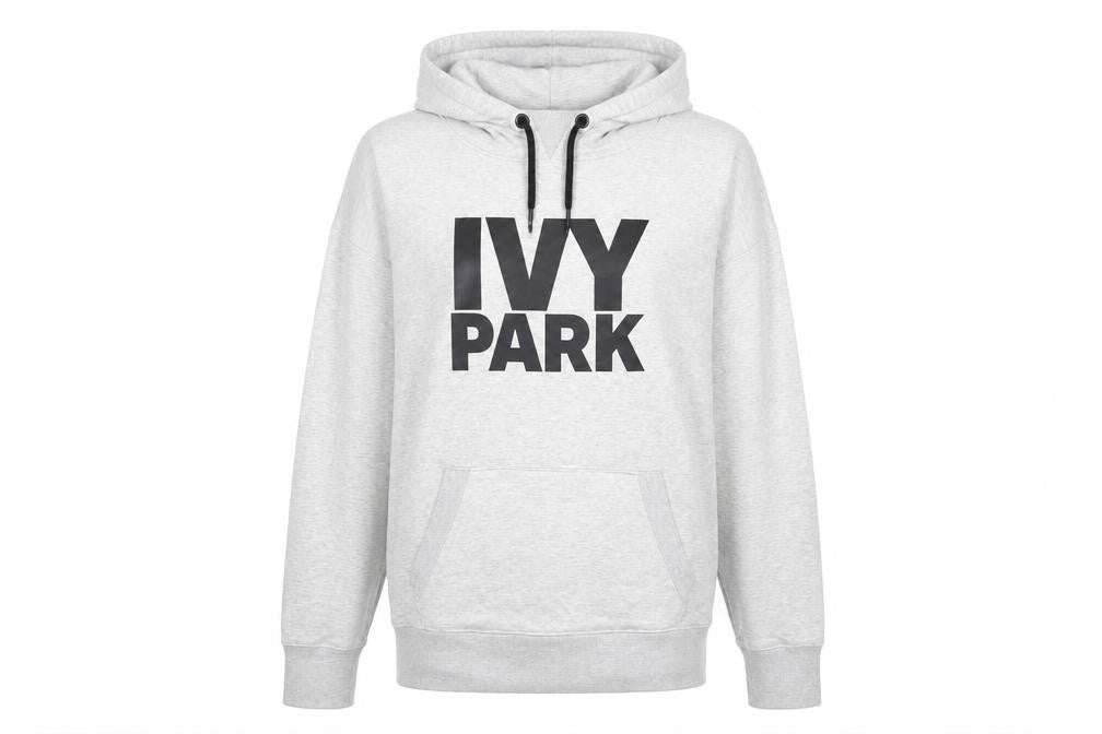 Ivy Park Womens Grey Pullover Hoodie Jumper Size M Regular Fit