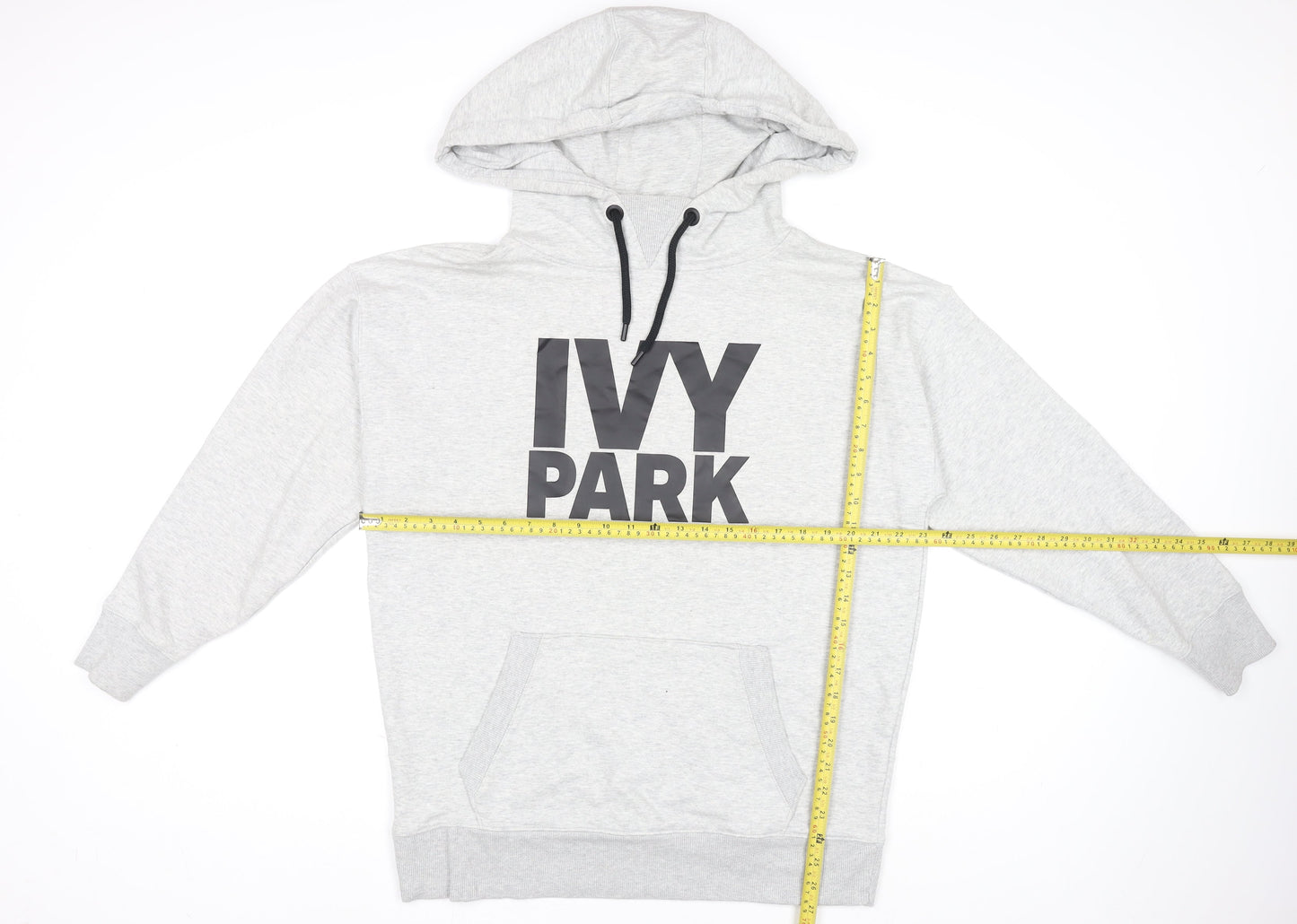 Ivy Park Womens Grey Pullover Hoodie Jumper Size M Regular Fit