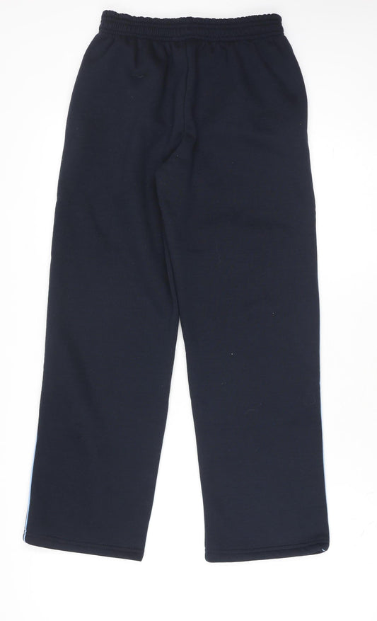 Lynch's of Marino Girls Black 10-11 Years Track Pants Cotton Blend School Joggers