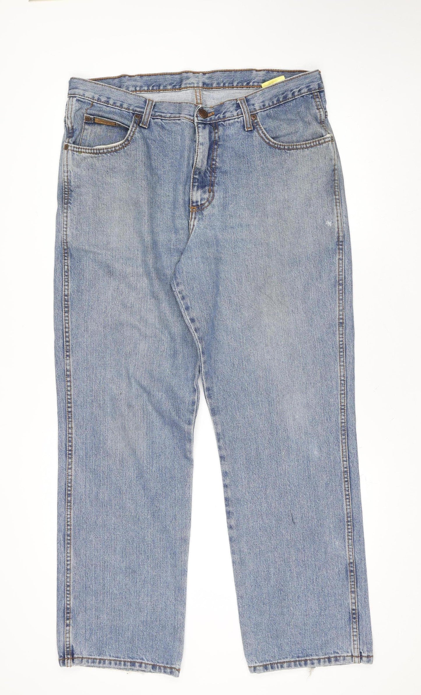 Wrangler Womens Blue Straight Leg Jeans W30 L30 Classic Denim