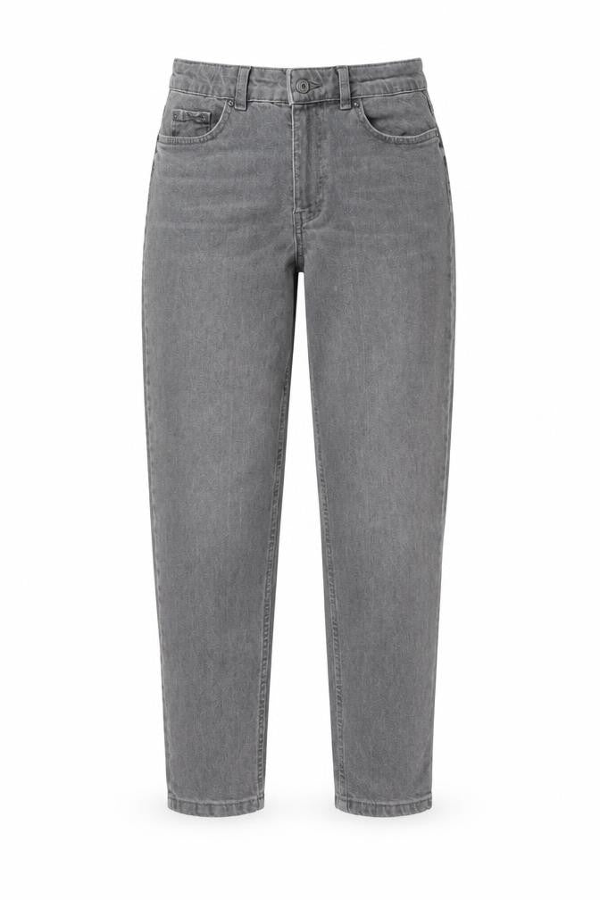 Primark Women Grey Straight Leg Jeans Size 8 Regular Fit Denim