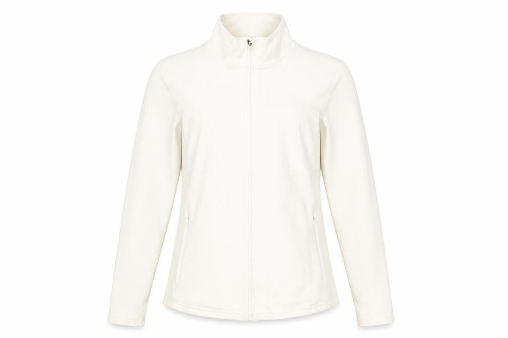 Dunnes Stores Womens Ivory Softshell Full Zip Jacket Size 12