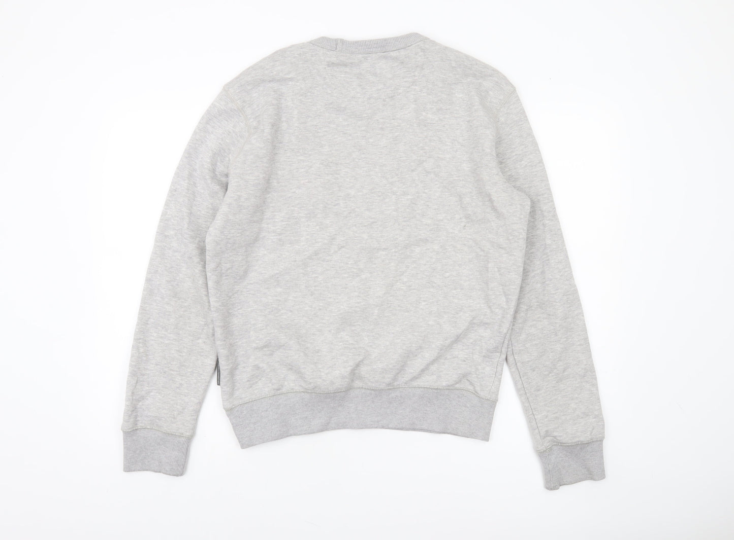 French Connection Men's Grey Sweatshirt S Regular Crew Neck Pullover