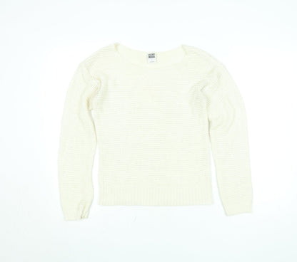 Vero Moda Women’s Ivory Chunky Knit Pullover Jumper Size S