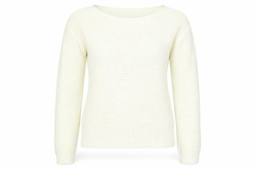 Vero Moda Women’s Ivory Chunky Knit Pullover Jumper Size S