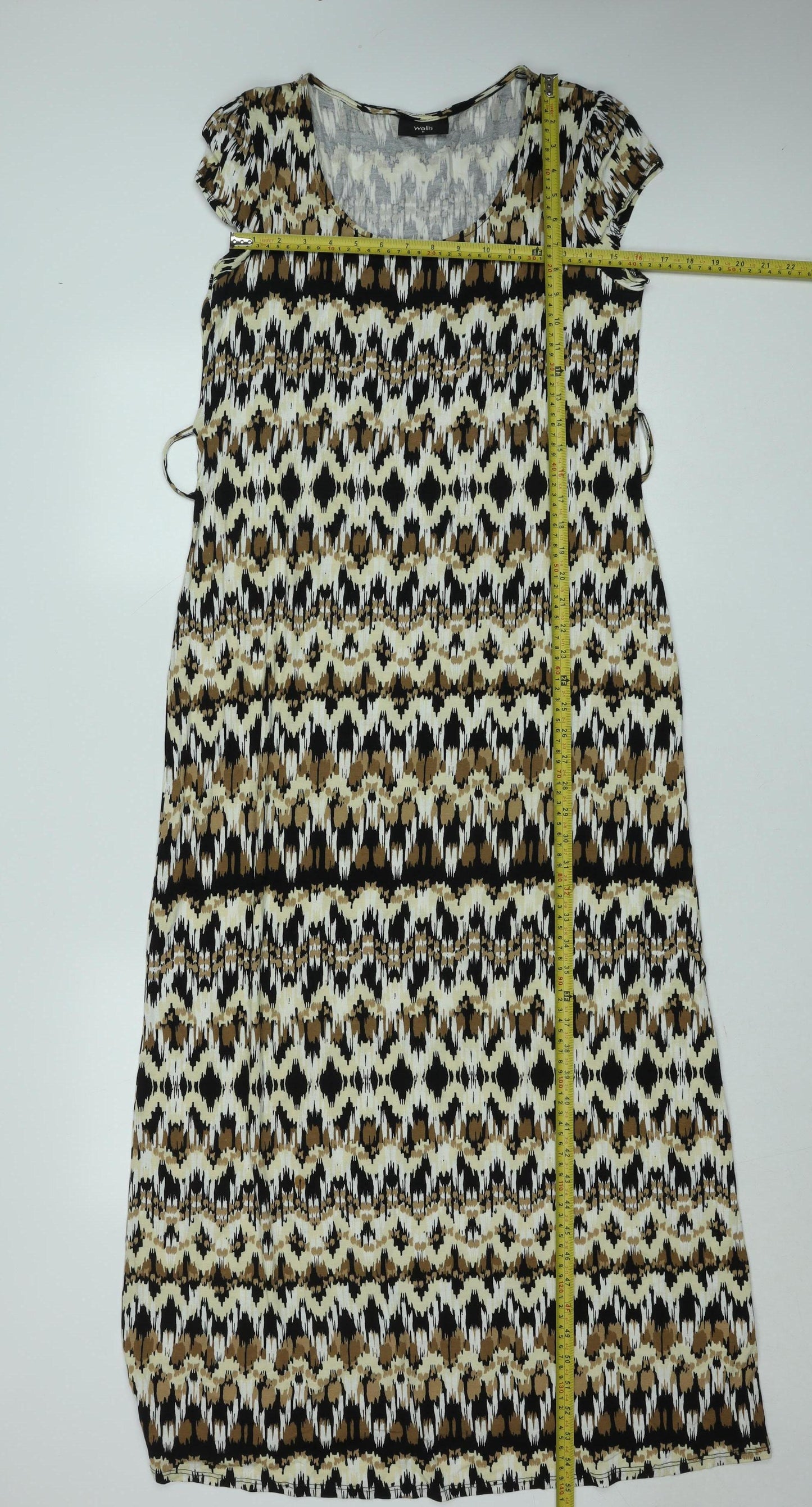 Wallis Women’s Multicoloured Geometric Shift Midi Dress M