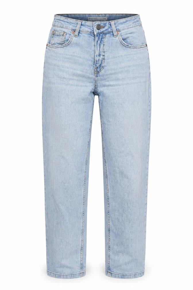 Dunnes Women's Blue Boyfriend Jeans Size 8 Relaxed Fit Denim