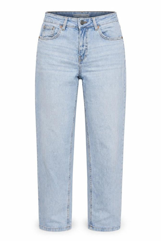 Dunnes Women's Blue Boyfriend Jeans Size 8 Relaxed Fit Denim