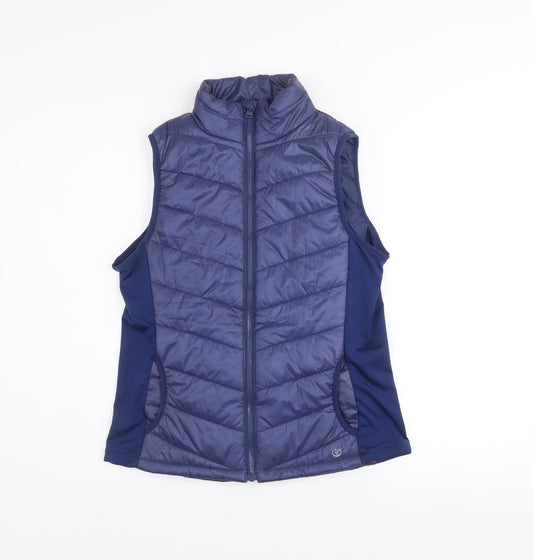 Dunnes Stores Men’s Blue Quilted Bodywarmer Gilet S Polyester