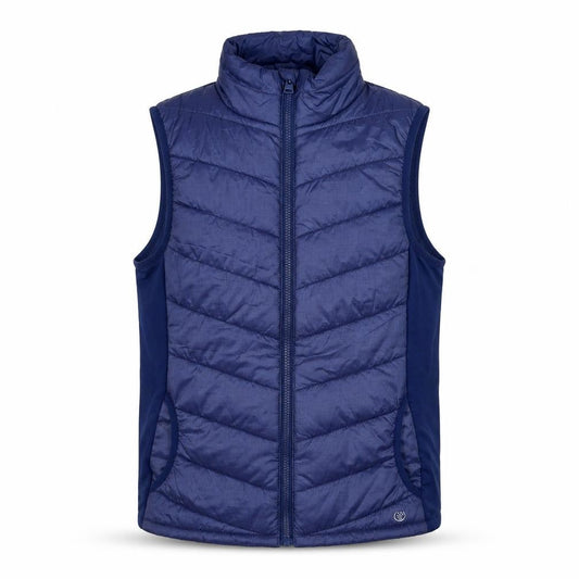 Dunnes Men’s Blue Quilted Bodywarmer Gilet S Polyester