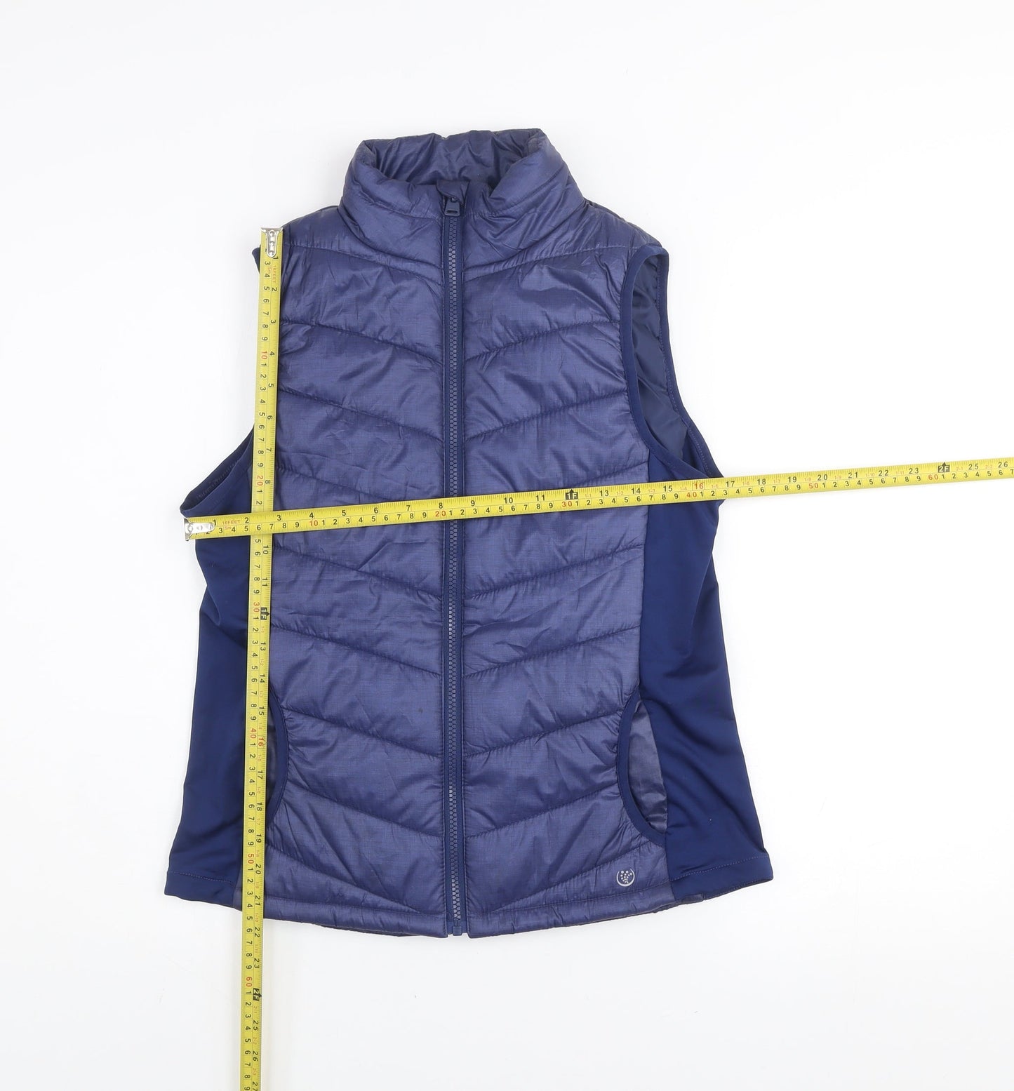 Dunnes Stores Men’s Blue Quilted Bodywarmer Gilet S Polyester