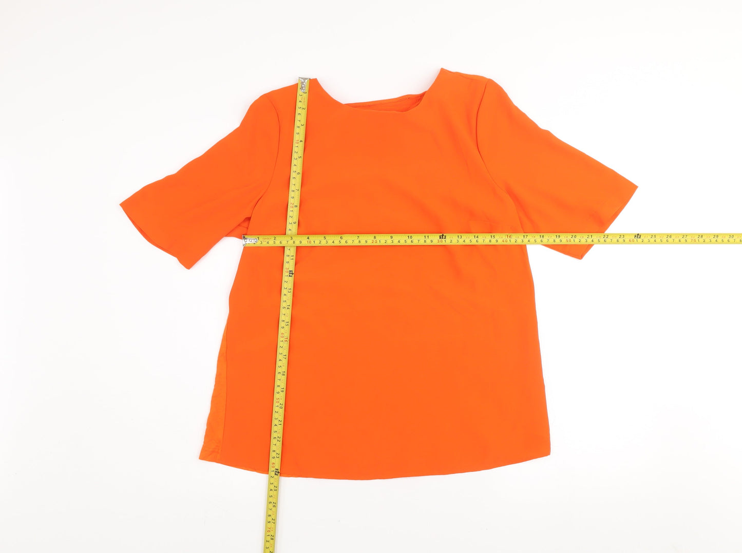 Dunnes Stores Women’s Orange Short Sleeve Blouse Size S