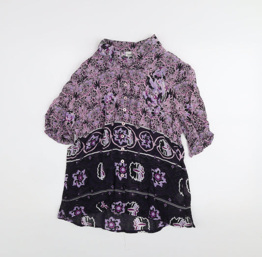 Gerry Weber Women's Multicoloured Floral Viscose Tunic Blouse Size 12