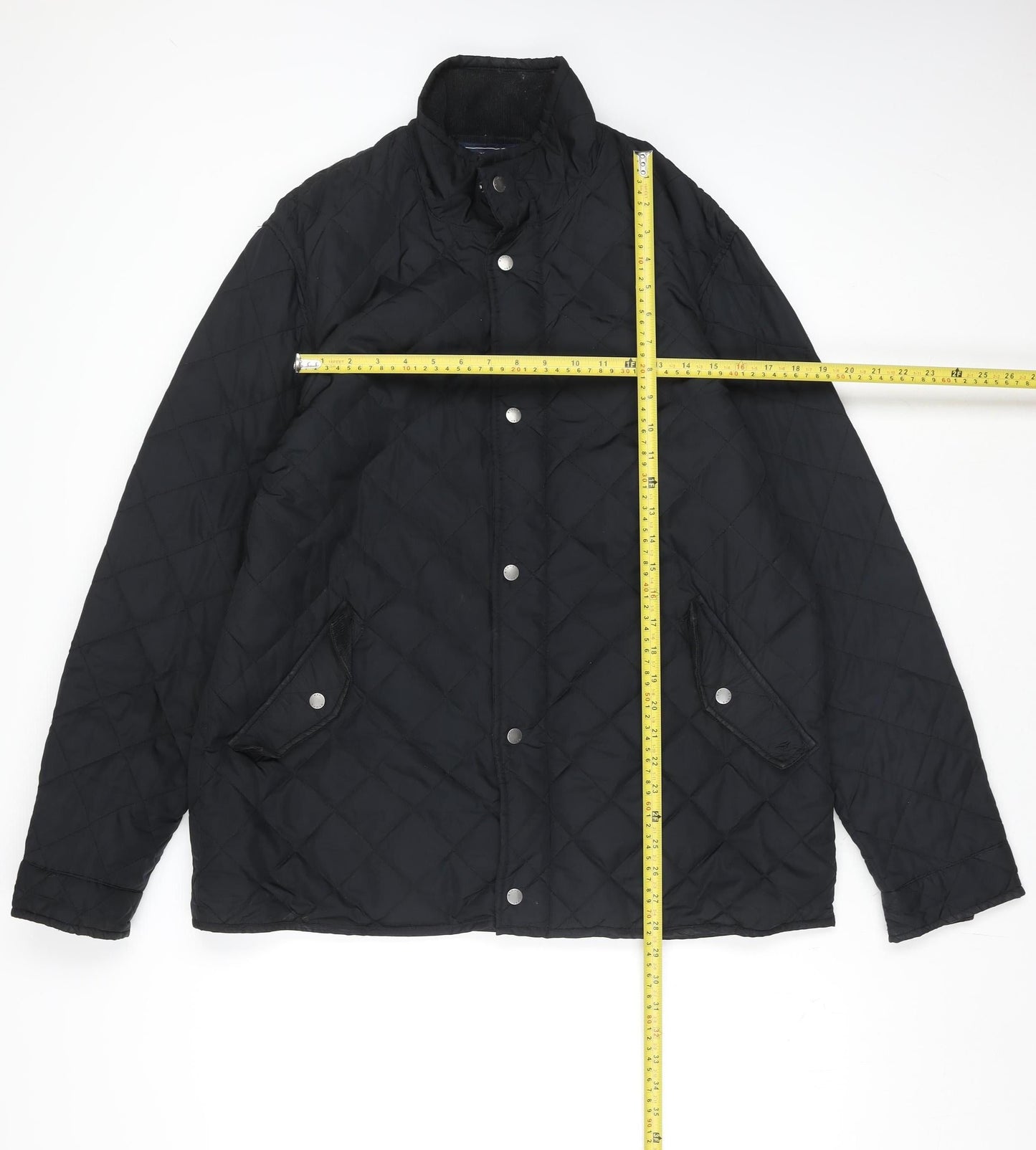 Stone Bay Women’s Black Quilted Mid-Length Jacket XL