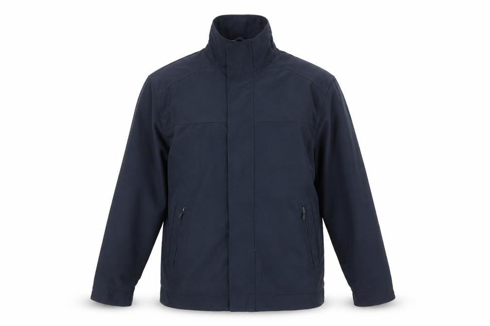 Wellington Men's Blue Full Zip Mid-Length Jacket Size 40 Regular