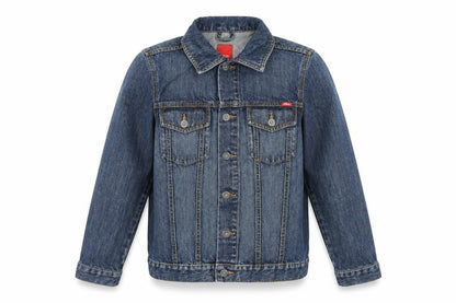 s.Oliver Boys Blue Denim Basic Jacket L Cotton Casual 13-14 Years