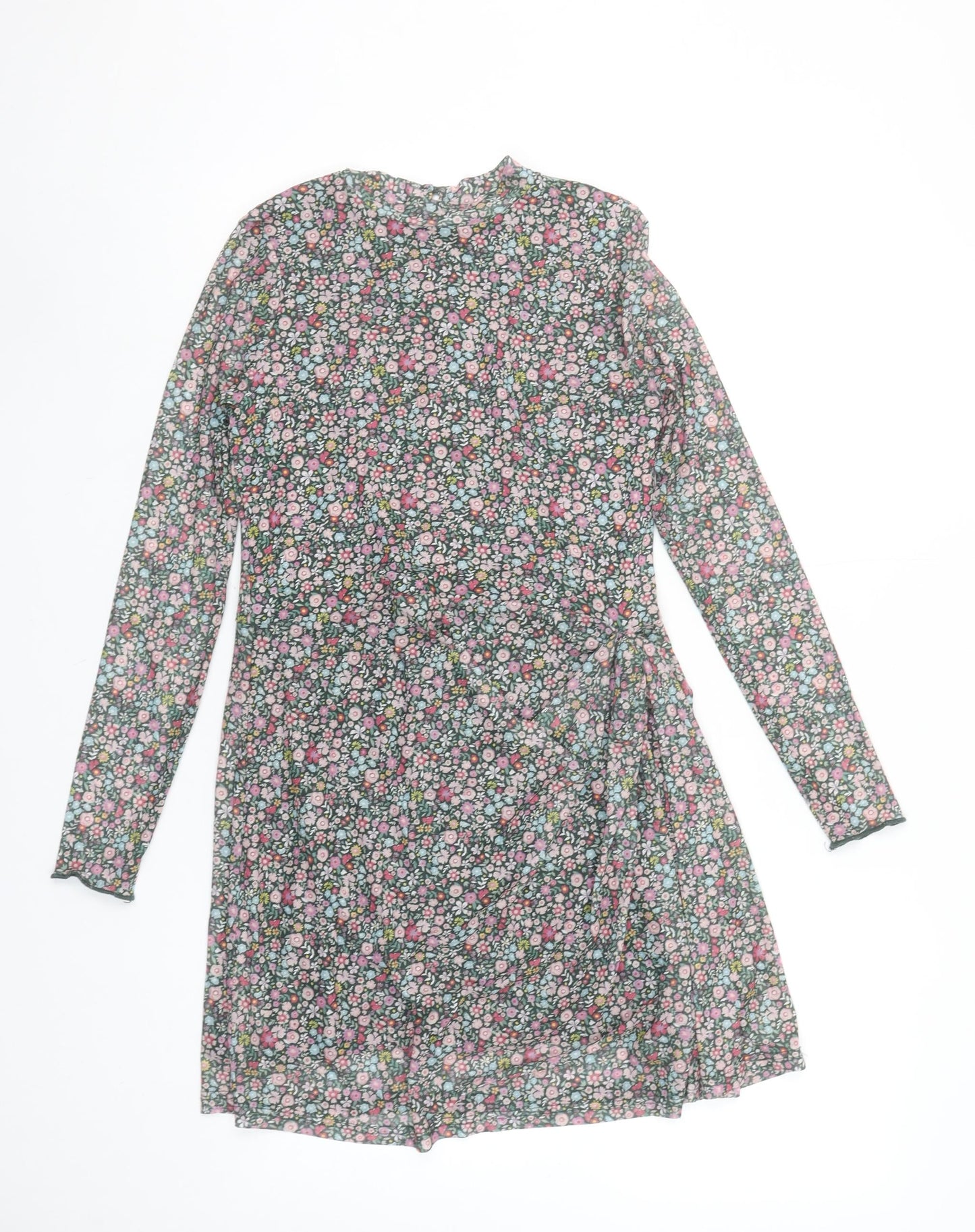 Leigh Tucker Willow Girls Multicoloured Floral A-Line Dress 11-12 Years