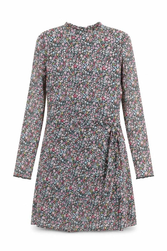 Leigh Tucker Willow Girls Multicoloured Floral A-Line Dress 11-12 Years