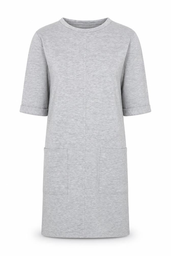 Atmosphere Women Grey Jersey T-Shirt Dress Size 8
